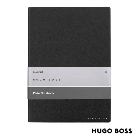 Hugo Boss Notebook Essential Storyline Black A5 Plain (HNH121AP)