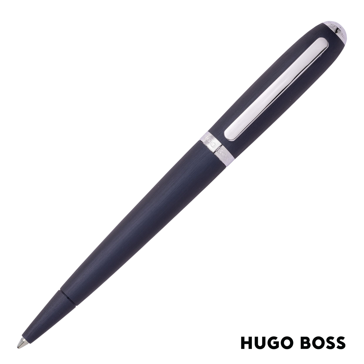 Hugo Boss Pen  Contour Brushed Navy Ballpoint (HSY2434N)
