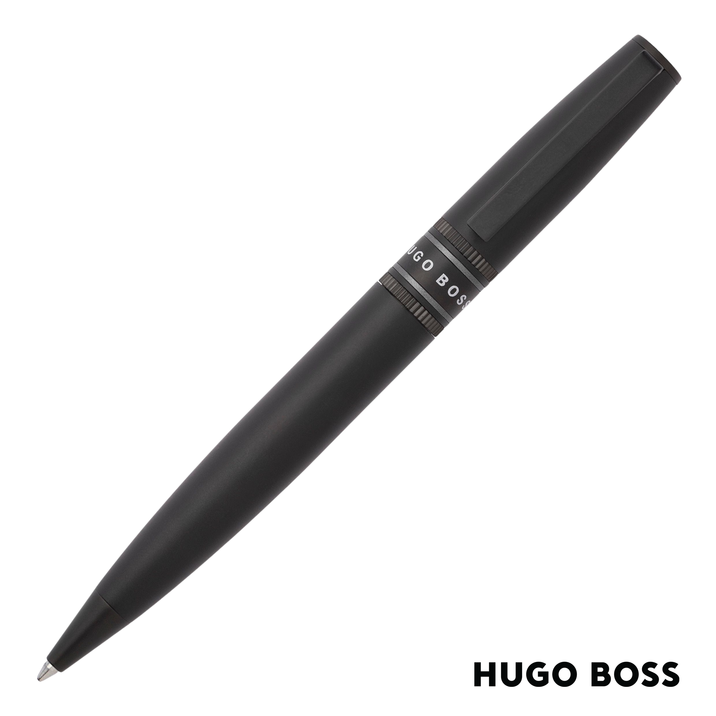 Hugo Boss - Penna Roller Loop Black Iconic Ref. HSG3525A - HUGO BOSS - gioiellerie Hugo Boss - Penna Roller Loop Black Iconic Ref. HSG3525A - HUGO BOSS - gioiellerie