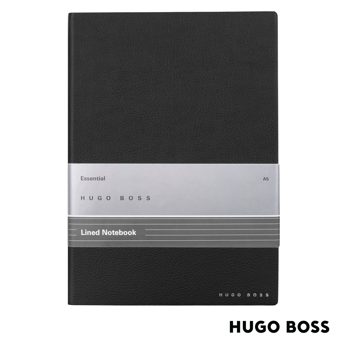 Hugo Boss Notebook Essential Storyline A5 Black Lined (HNH121AL)