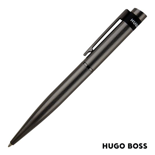 Hugo Boss Ballpoint Pen Loop Diamond Gun (HSW3674D)