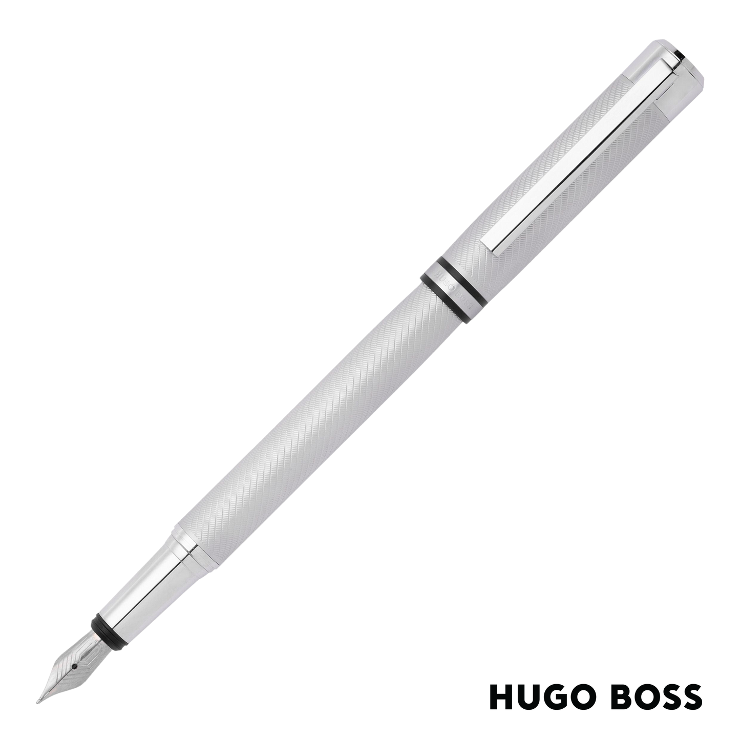 Hugo Boss Pen Filament Chrome Fountain (HSY2652B)