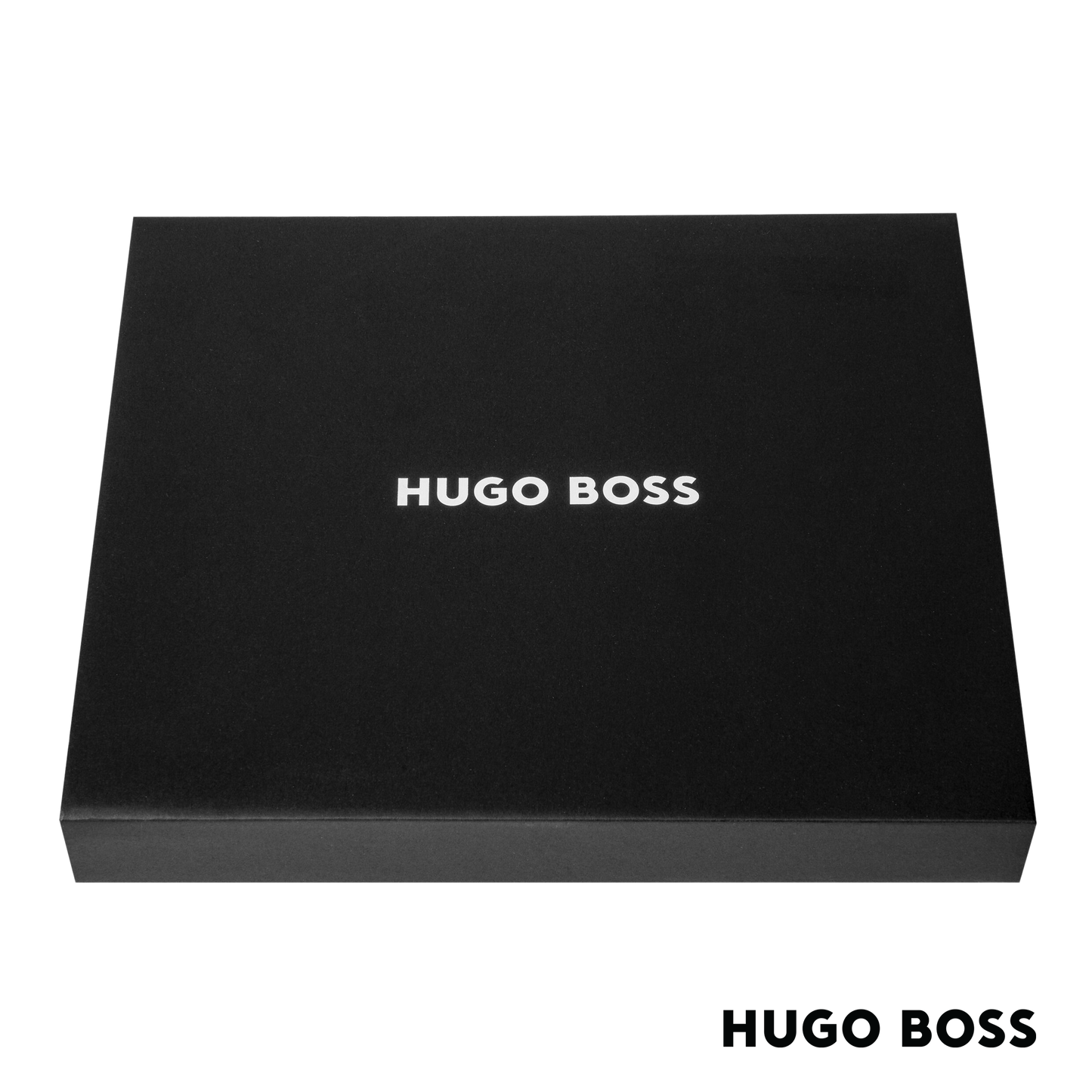 Hugo Boss Conference A5 Folder Pinstriple Black (HDM210A)