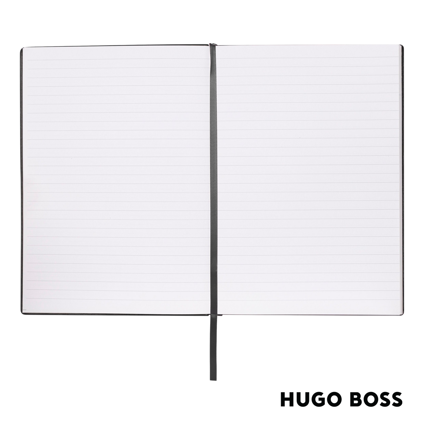 Hugo Boss Notebook Essential Storyline A5 Black Lined (HNH121AL)