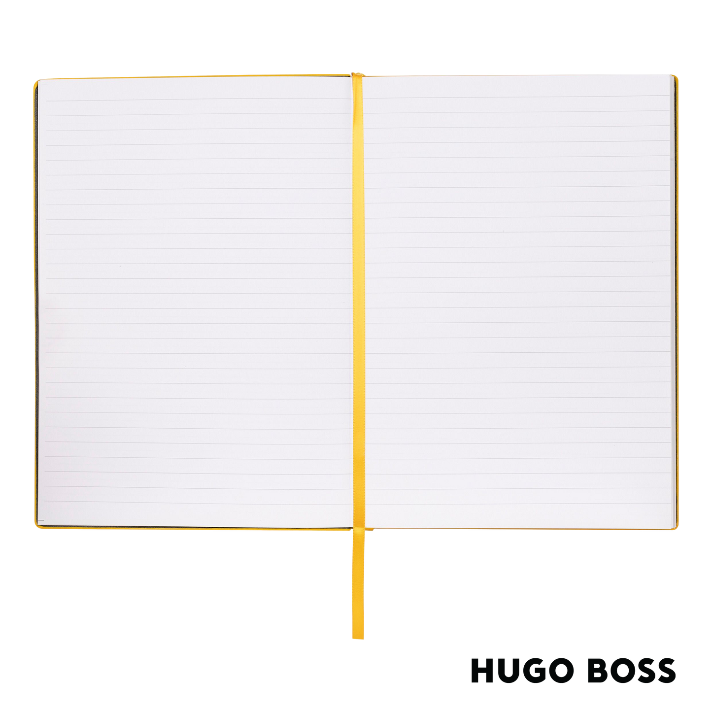 Hugo Boss Notebook Essential Storyline Yellow A5 Lined (HNH121SL)