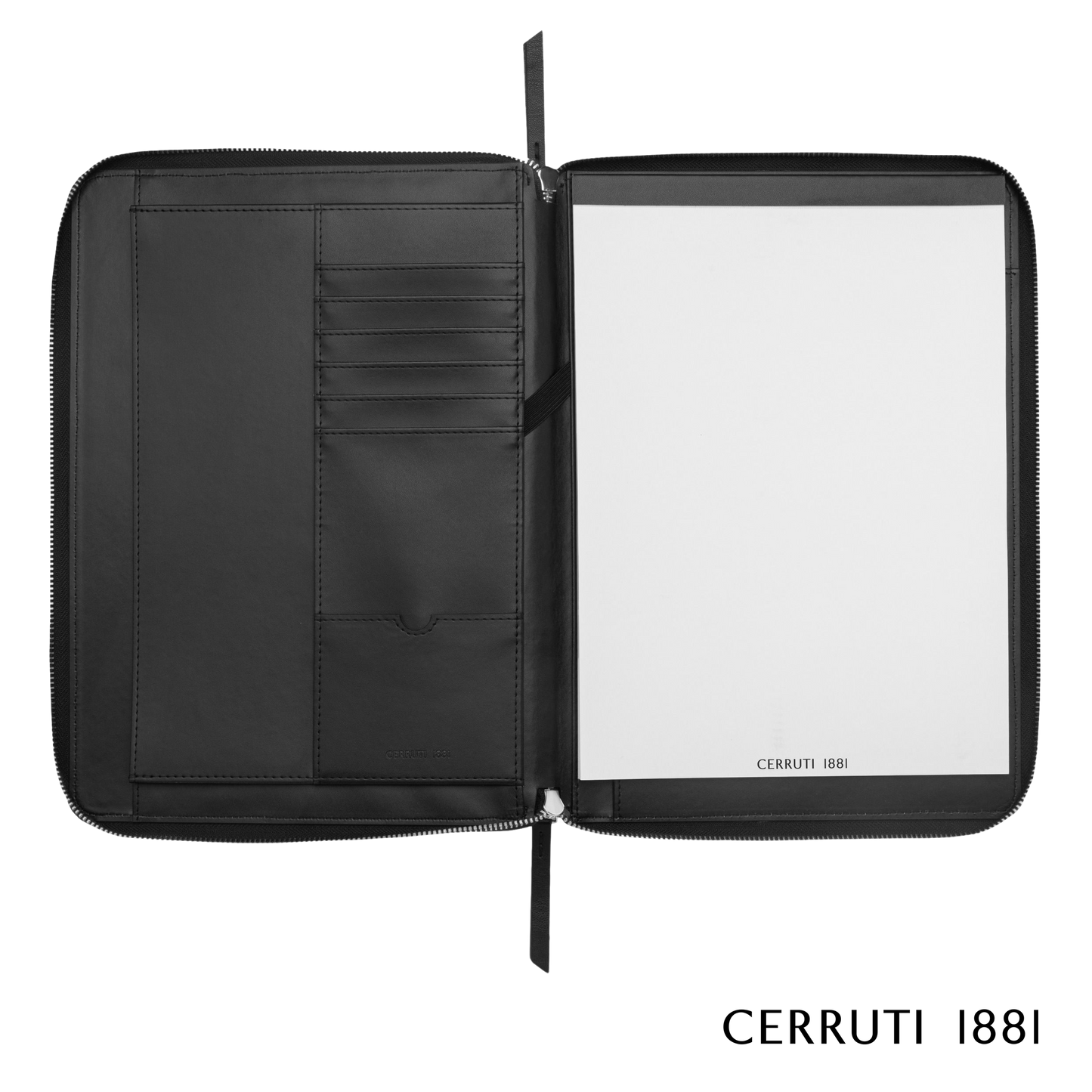 Cerruti 1881 Conference folder zip A4 Regent Black (NTA329A)