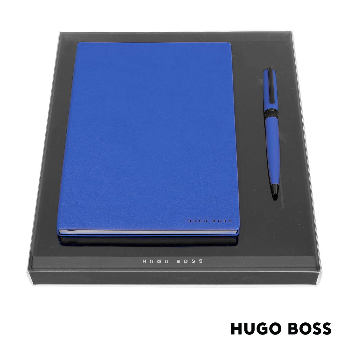 Set HUGO BOSS Blue (Ballpoint pen & Note Pad A5) HPBN121L