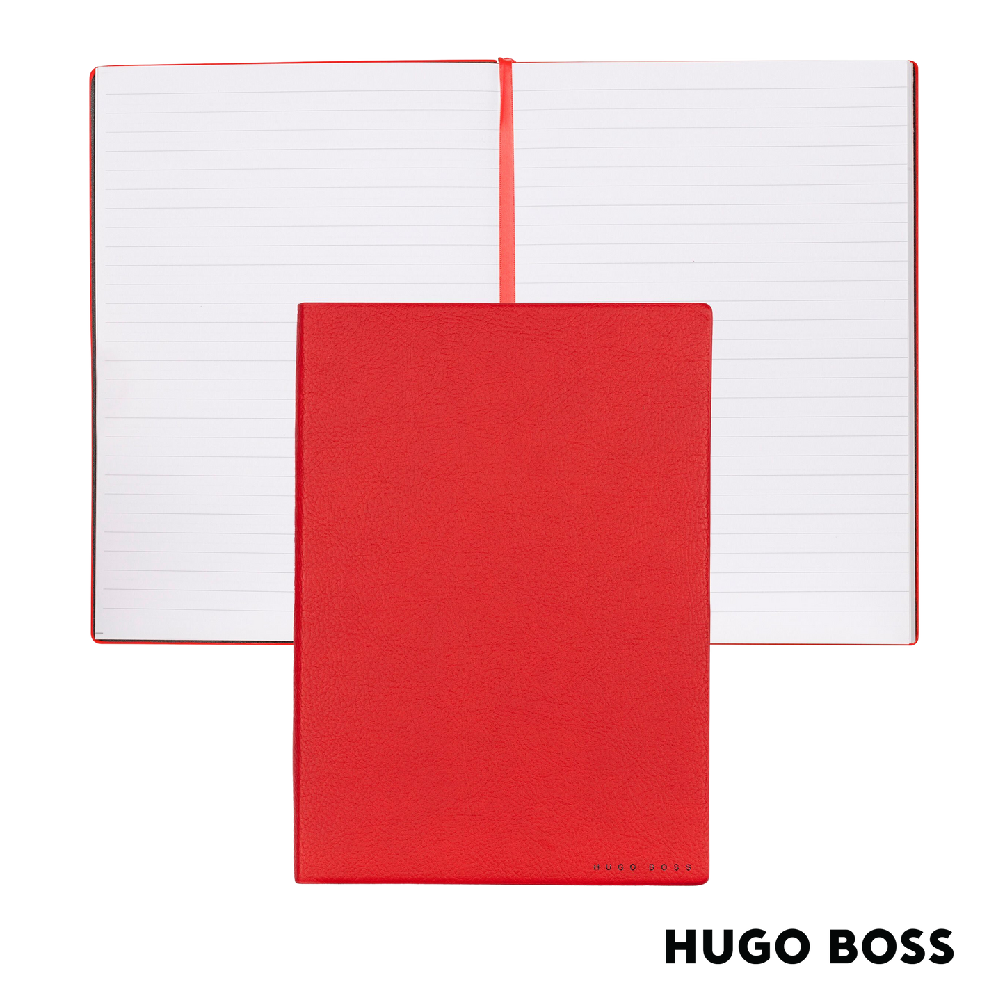 Hugo Boss Notebook Essential Storyline Red A5 Lined (HNH121PL)