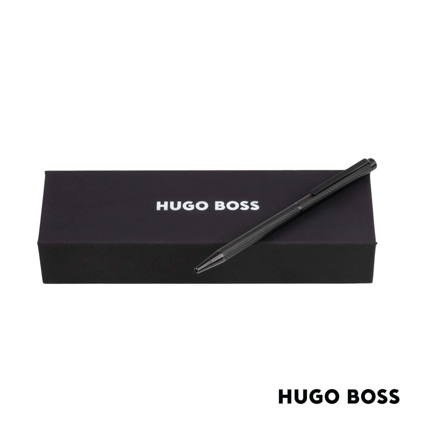 Hugo Boss Pen Ballpoint Pen Cloud Black (HSM2764A)