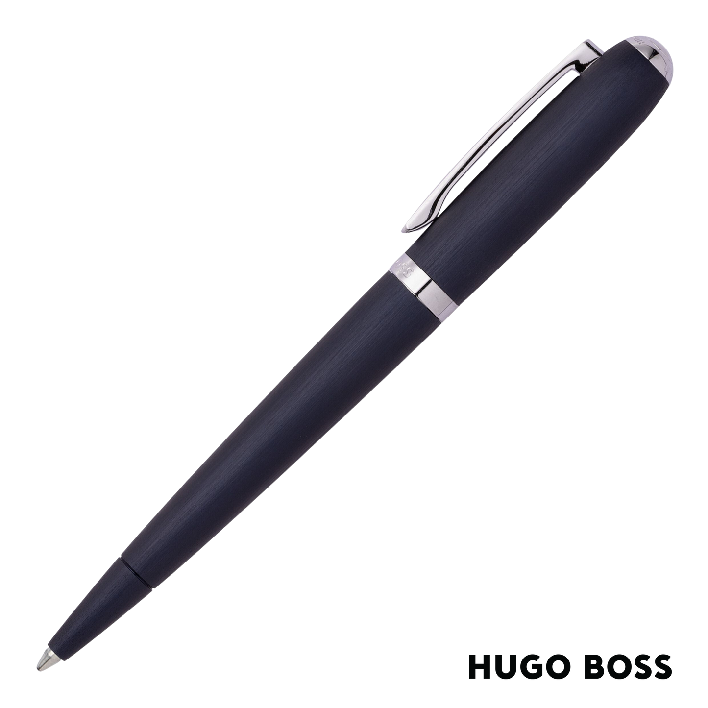 Hugo Boss Pen  Contour Brushed Navy Ballpoint (HSY2434N)