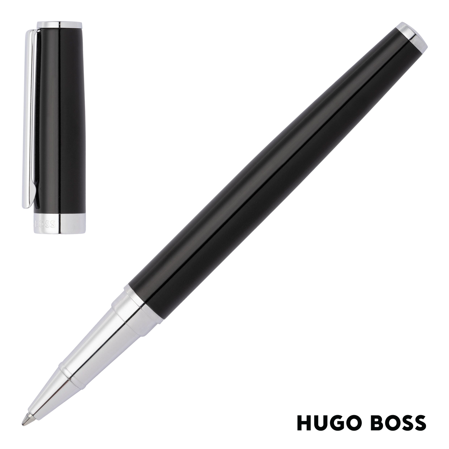Hugo Boss Pen Rollerball Gear Icon Black (HSN2545A)