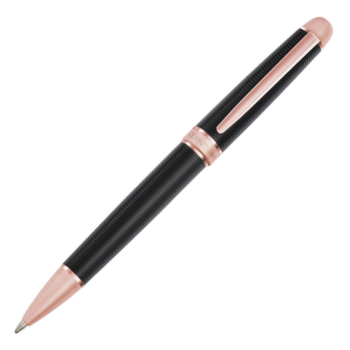 Cerruti 1881 Ballpoint pen Holborn Black & Rosegold NSI5894E