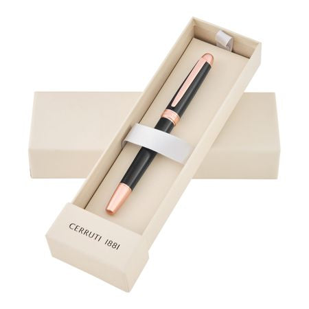 CERRUTI 1881 Rollerball pen Holborn Black & Rosegold (NSI5895E)
