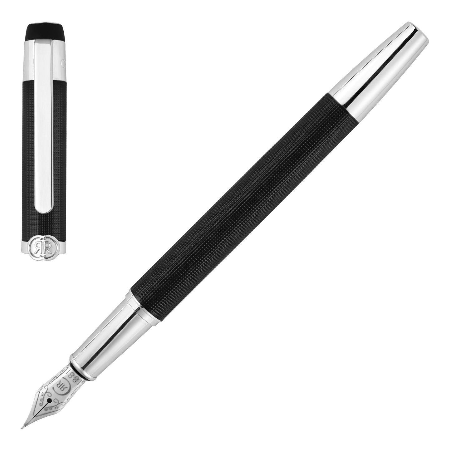 Cerruti 1881 Pen Fountain Regent Black (NSQ3292A)