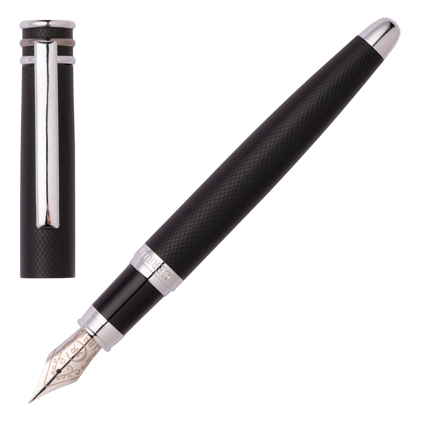 Cerruti 1881 Pen Austin Diamond Black Fountain (NSW2982A)