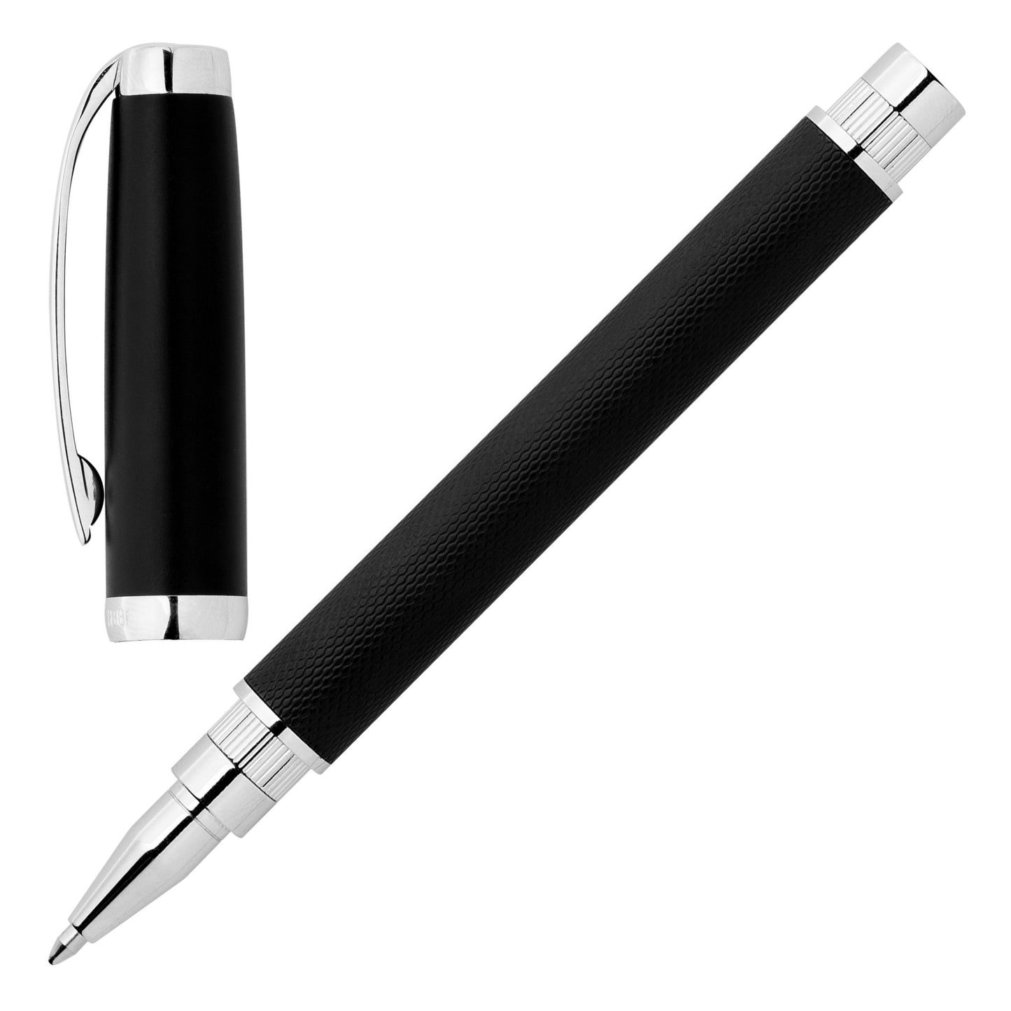 Cerruti 1881 Pen Myth Black Chrome Rollerball (NSY1455B)