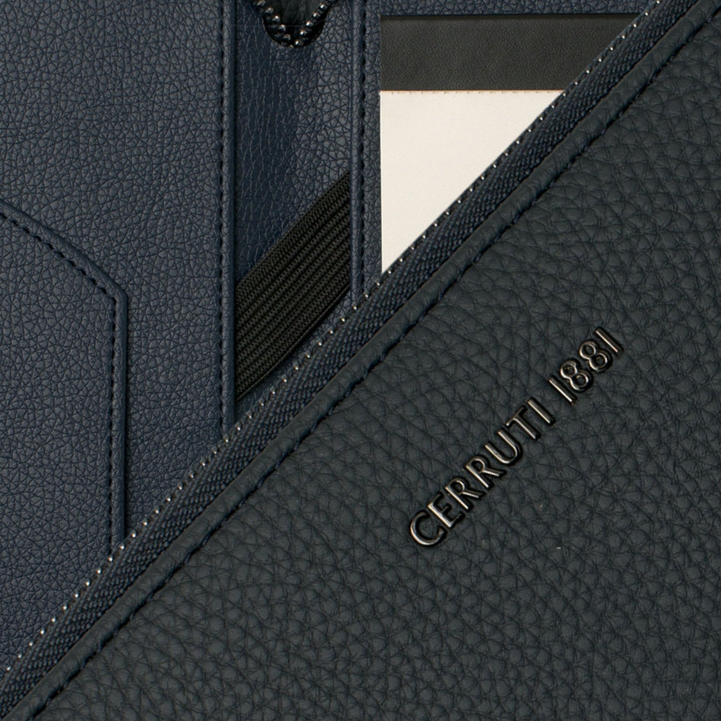 Cerruti 1881 Hamilton Dark Blue A5 Conference Folder (NTM711N)