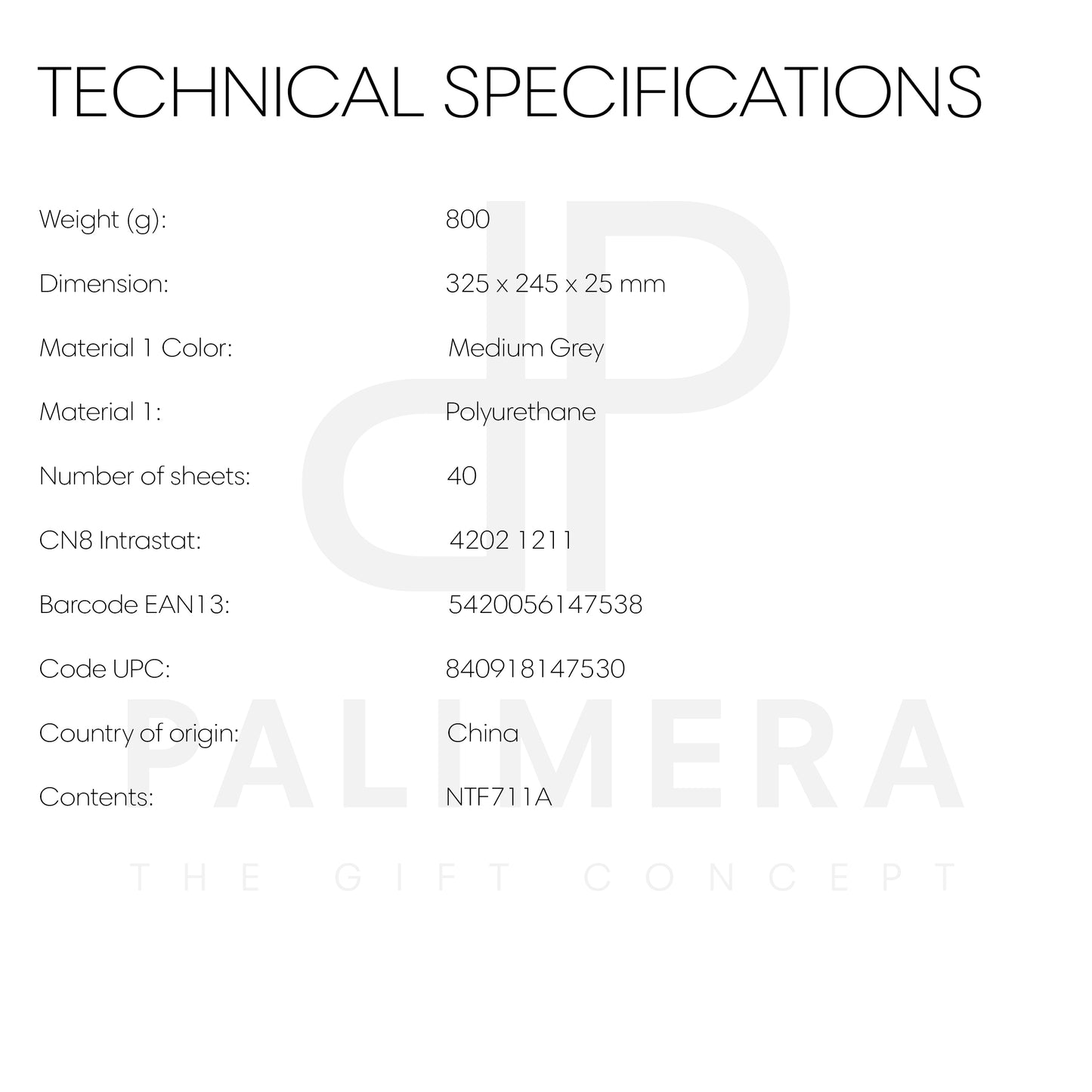 Cerruti 1881 Hamilton Black A4 Conference Folder (NTF711A)