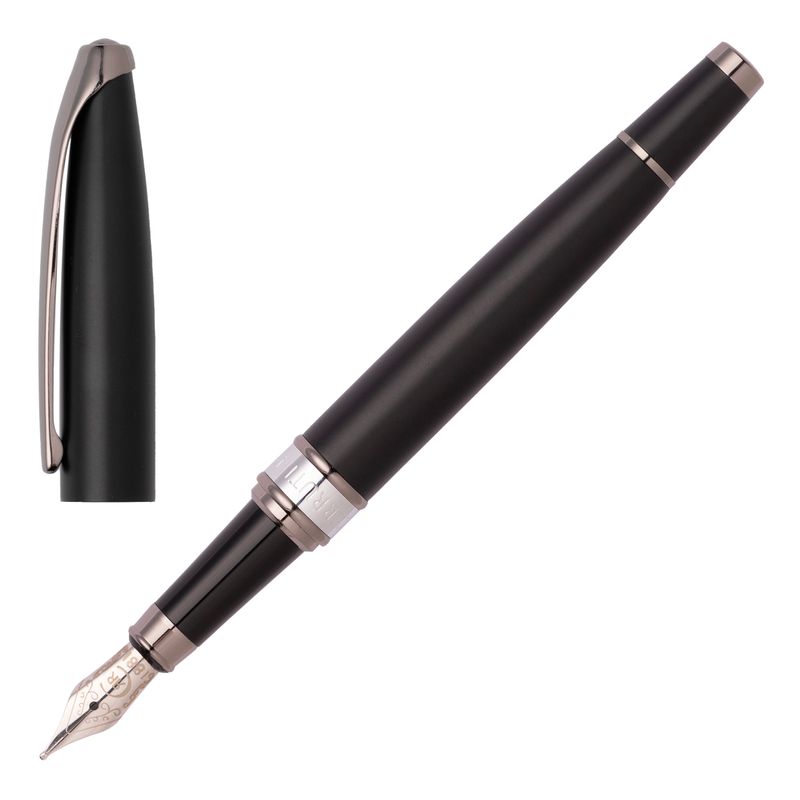 Cerutti 1881 Pen Abbey Matt Black Fountain Pen (NSC2452A)