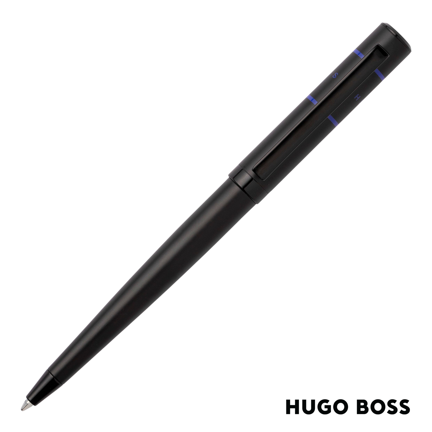 Hugo Boss Pen Ribbon Matrix Blue Ballpoint (HSC2414L)
