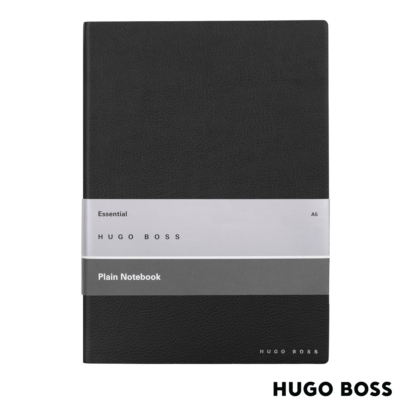 Hugo Boss Notebook Essential Storyline Black A5 Plain (HNH121AP)
