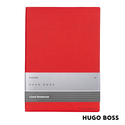 Hugo Boss Notebook Essential Storyline Red A5 Lined (HNH121PL)