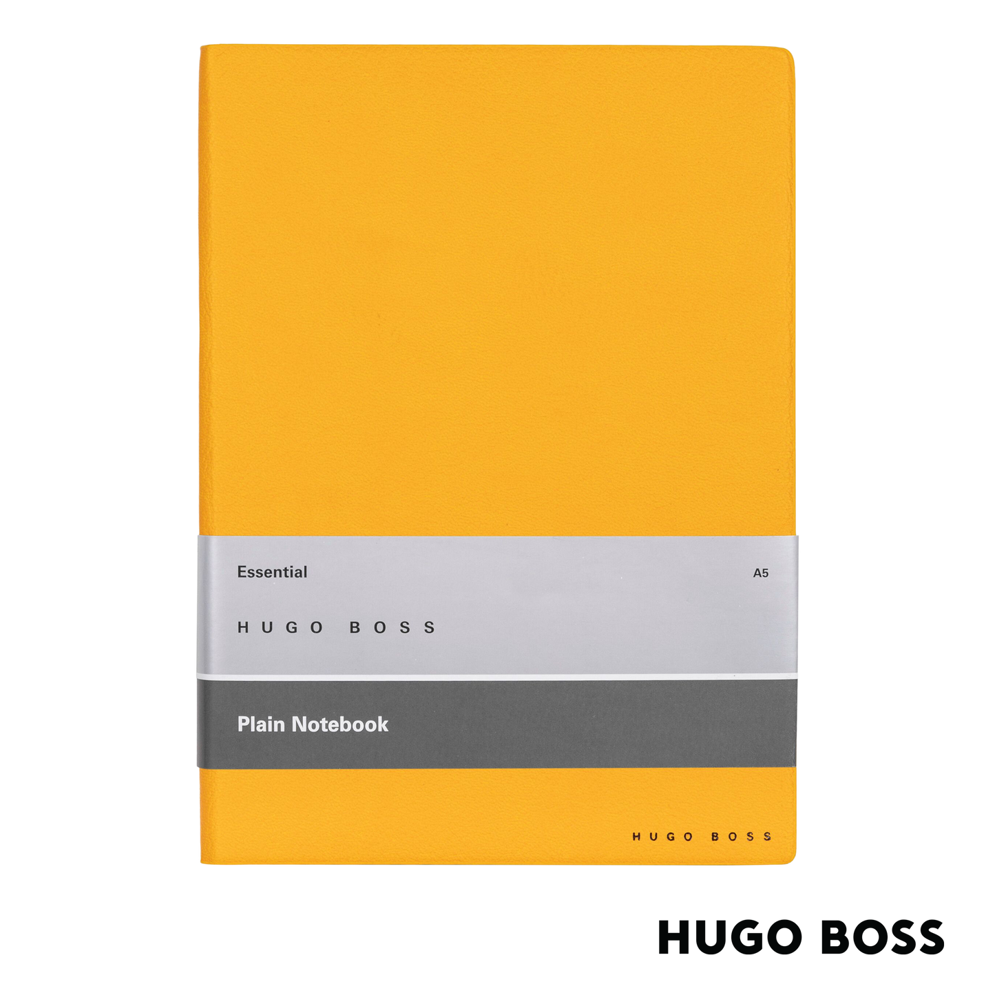 Hugo Boss Notebook Essential Storyline Yellow A5 Plain (HNH121SP)