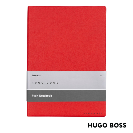 Hugo Boss Notebook Essential Storyline Red A5 Plain (HNH121PP)