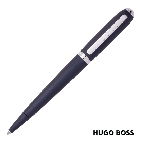 Hugo Boss Pen  Contour Brushed Navy Ballpoint (HSY2434N)