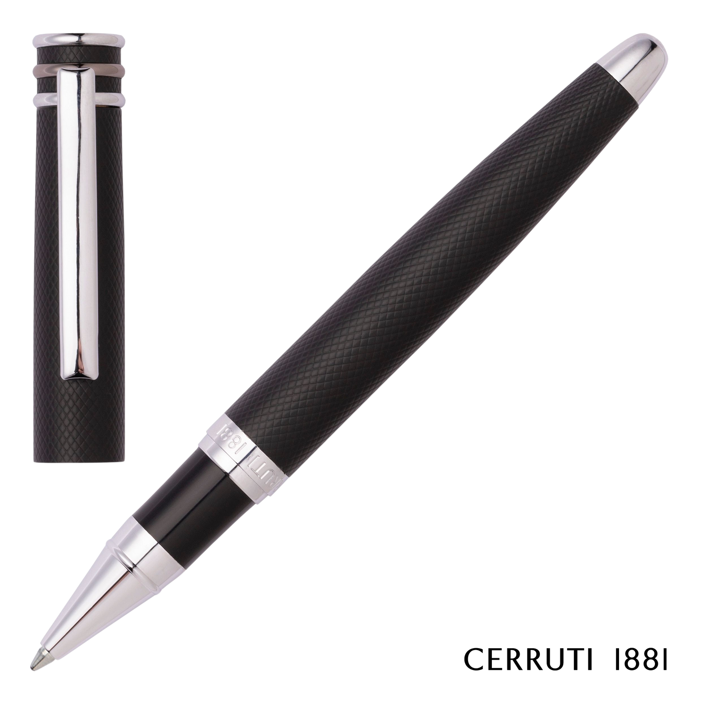 Cerruti 1881 Pen Rollerball Austin Diamond Black (NSW2985A)