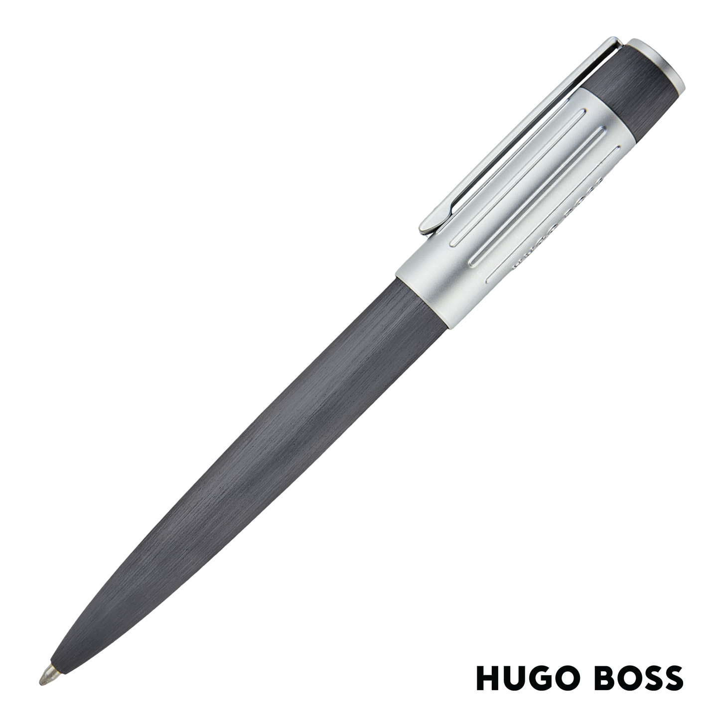 Hugo Boss Pen Ballpoint Gear Ribs Gun (HSV3064D)
