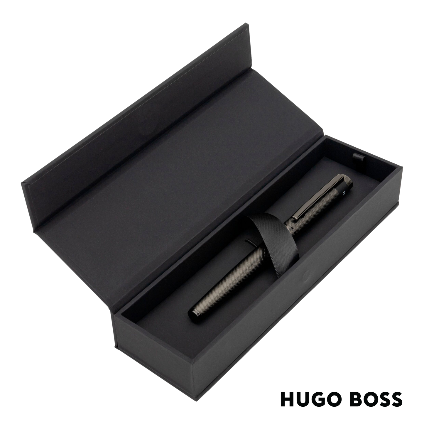 Hugo Boss Pen Rollerball Loop Diamond Gun (HSW3675D)