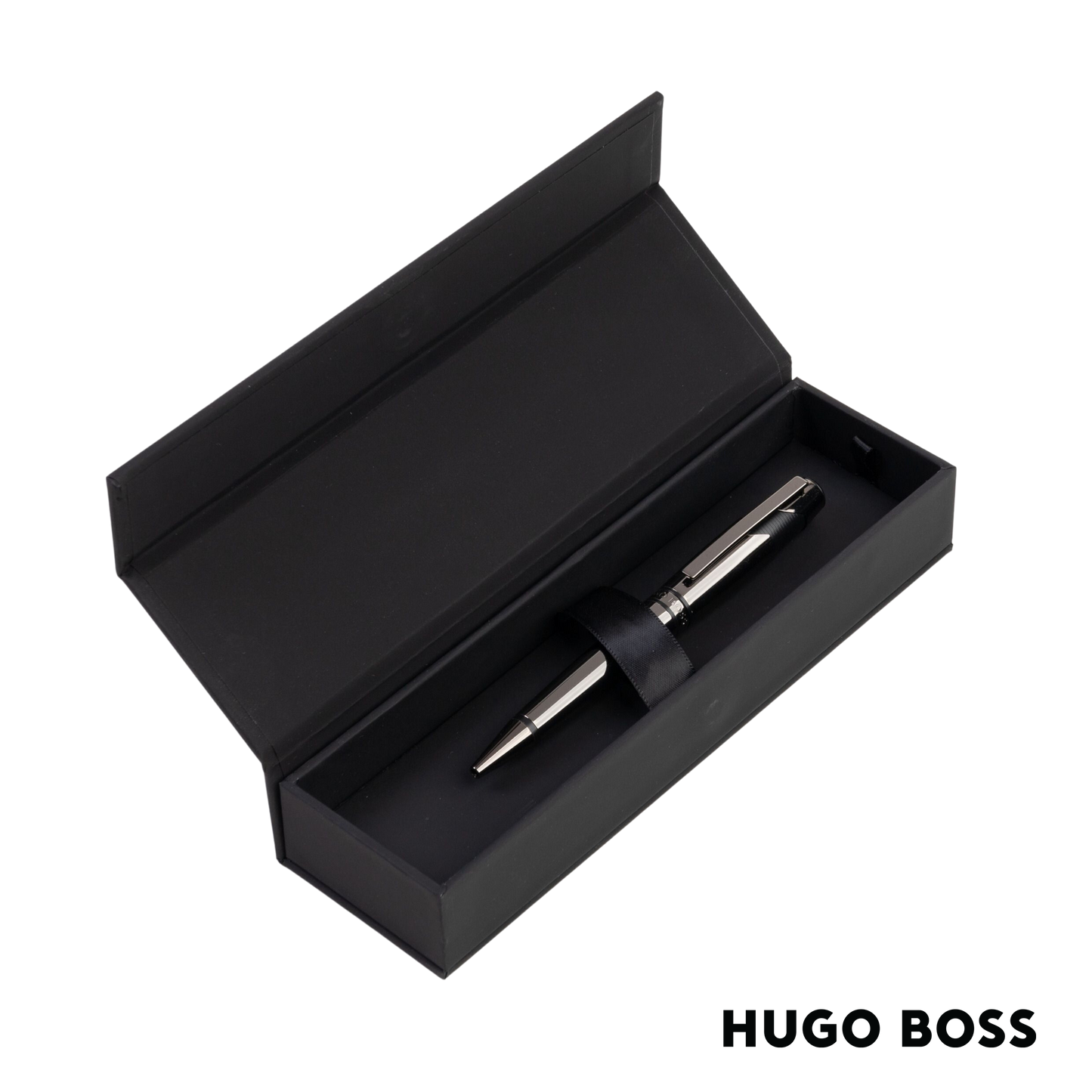 Hugo Boss Pen Ballpoint Pen Chevron Gun (HSS2524A)