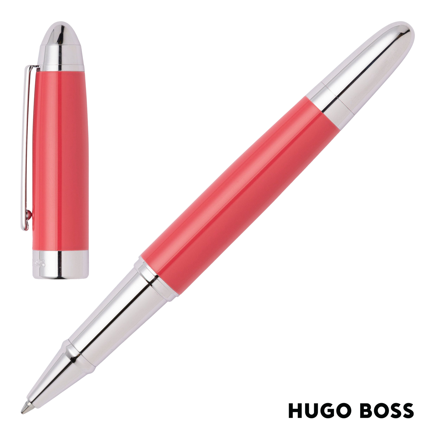 Hugo Boss Rollerball pen Icon Corail/Chrome (HSN0015P)