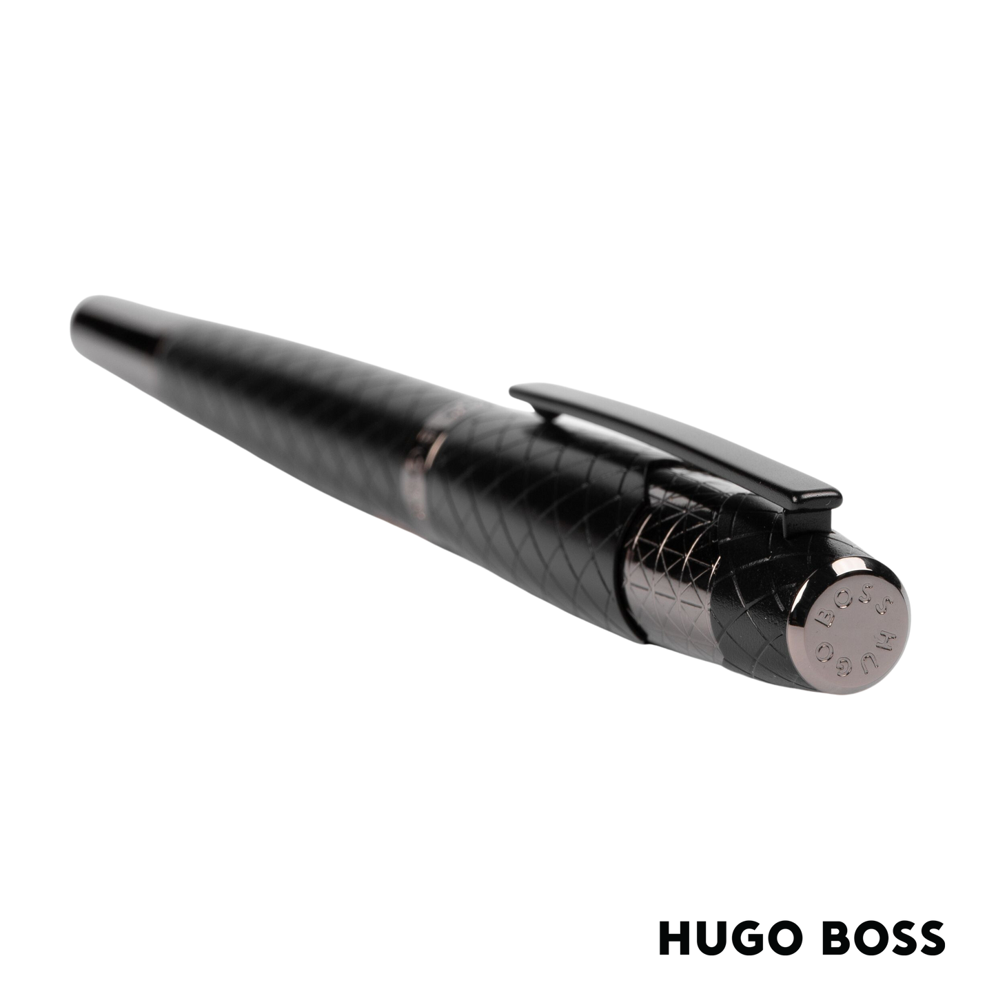Hugo Boss Pen Rollerball Chevron Black (HSS2525A)