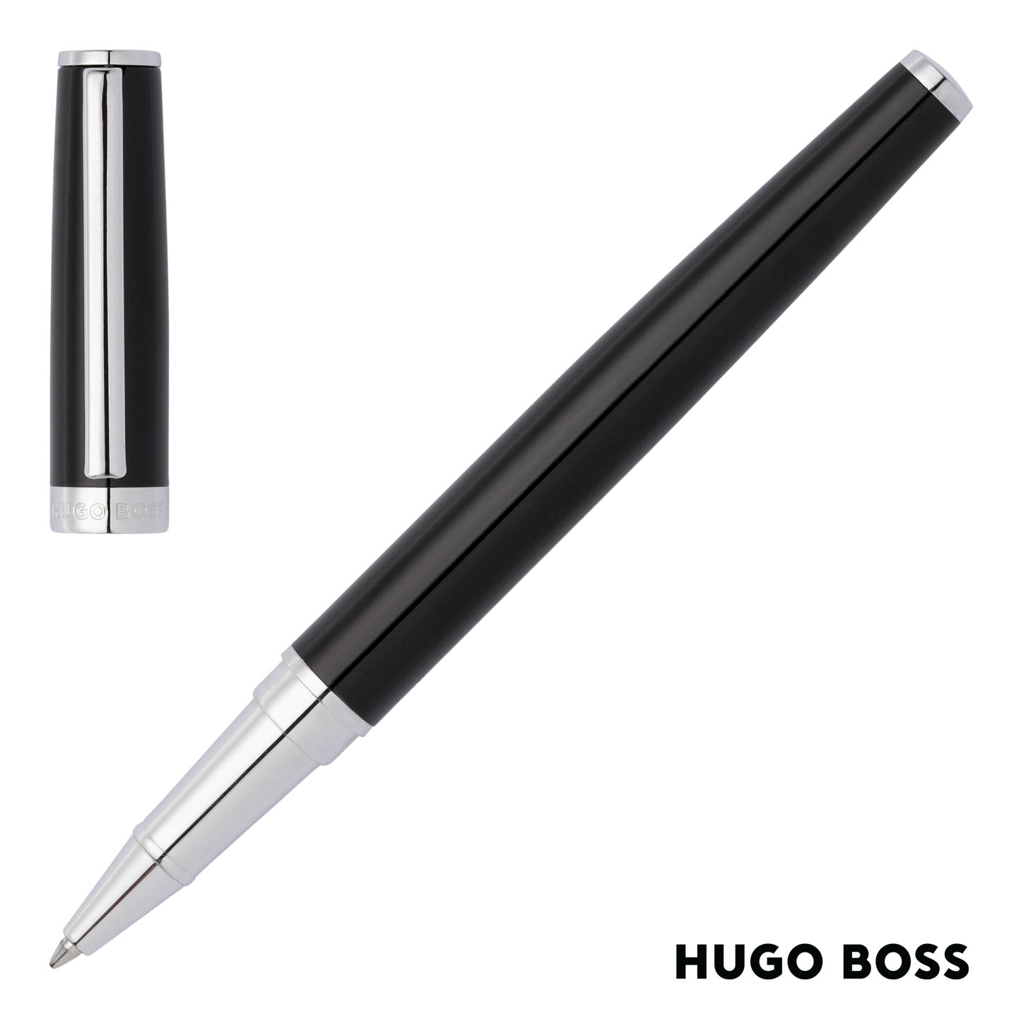 Hugo Boss Pen Rollerball Gear Icon Black (HSN2545A)