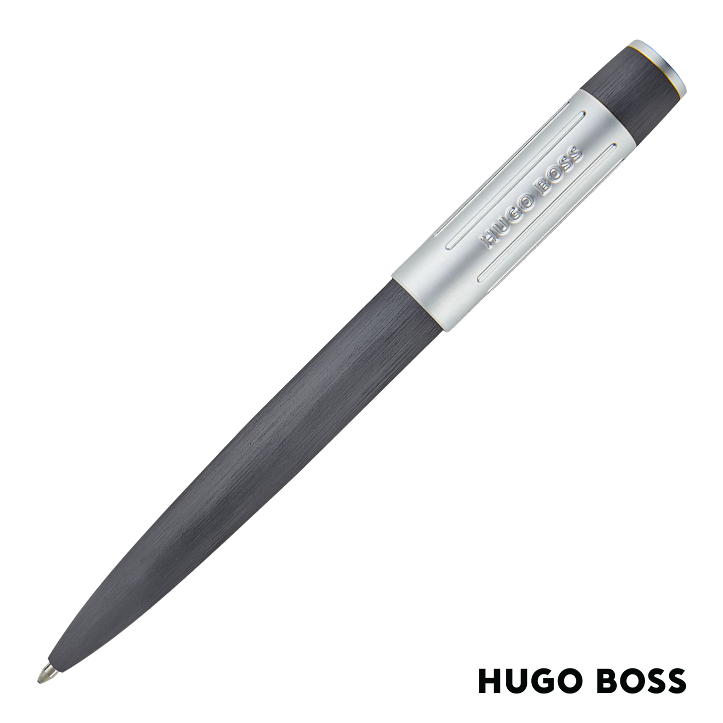 Hugo Boss Pen Ballpoint Gear Ribs Gun (HSV3064D)