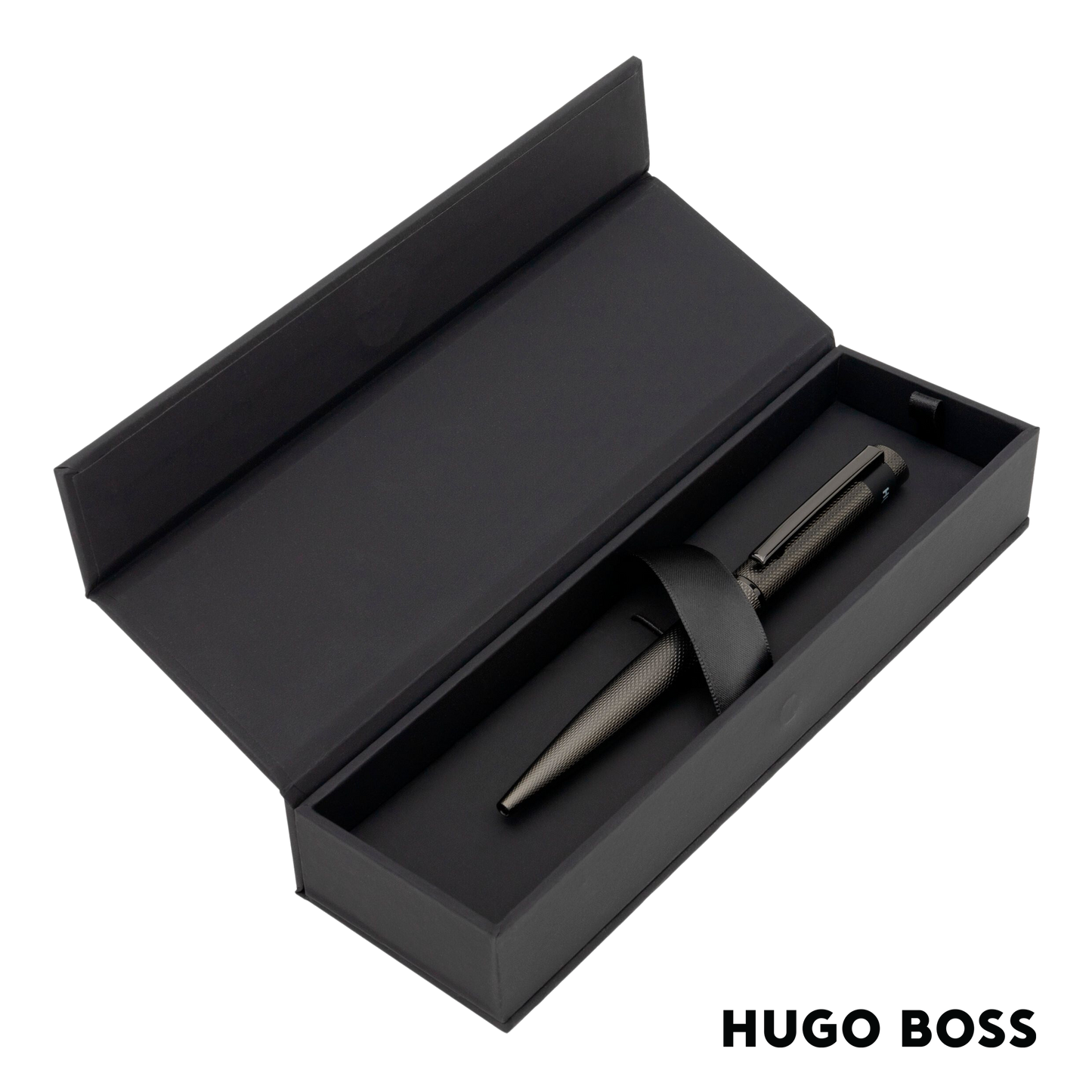 Hugo Boss Ballpoint Pen Loop Diamond Gun (HSW3674D)
