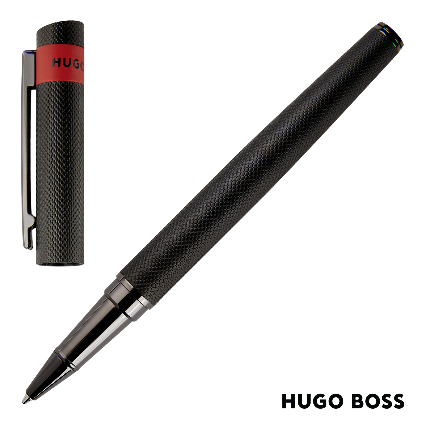 Hugo Boss Pen Rollerball Loop Diamond Black (HSW3675A)