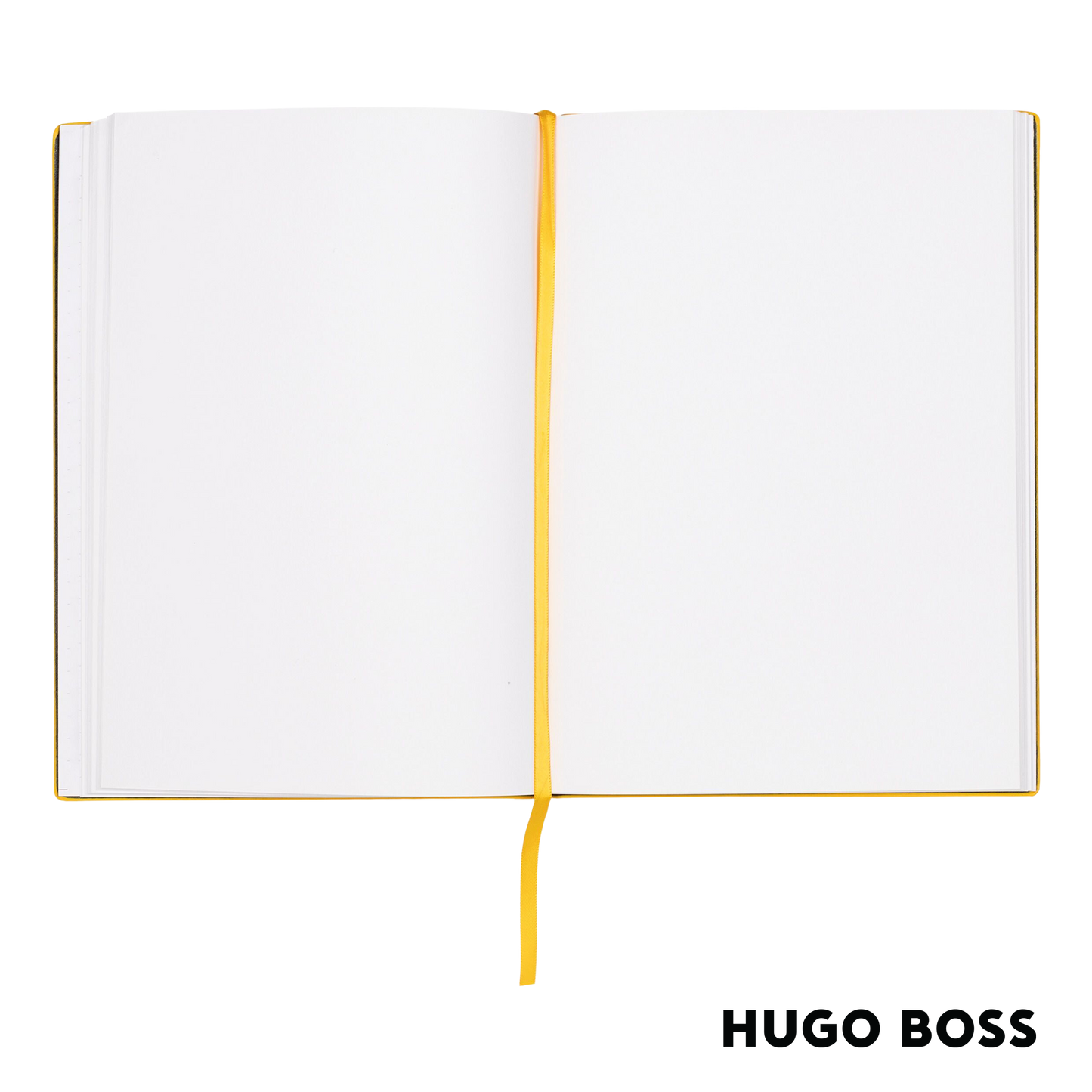 Hugo Boss Notebook Essential Storyline Yellow A5 Plain (HNH121SP)