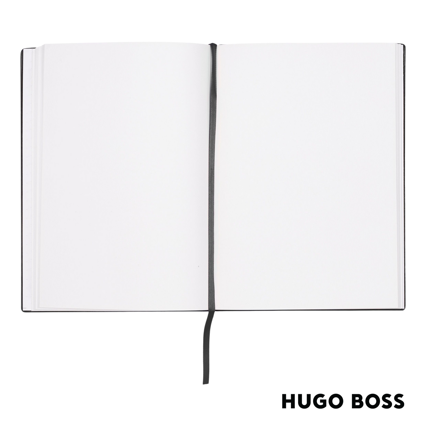 Hugo Boss Notebook Essential Storyline Black A5 Plain (HNH121AP)