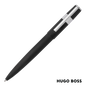 Hugo Boss Pen Gear Pinstripe Black/Chrome Ballpoint (HSV2854A)
