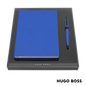 Set HUGO BOSS Blue (Ballpoint pen & Note Pad A5) HPBN121L
