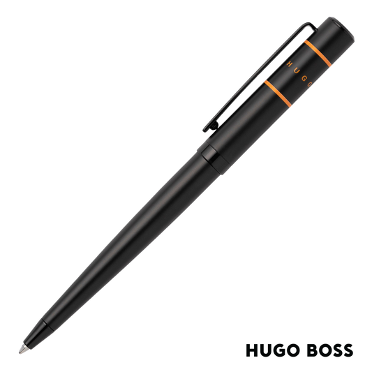 Hugo Boss Pen Ribbon Matrix Yellow Ballpoint (HSC2414S)