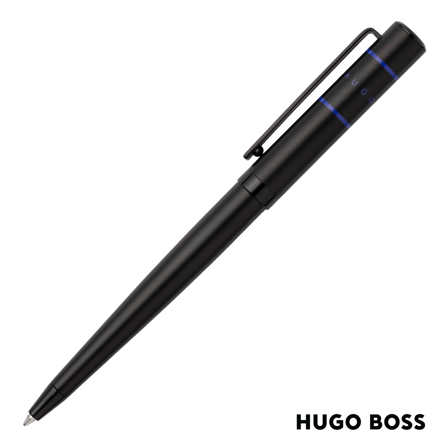 Hugo Boss Pen Ribbon Matrix Blue Ballpoint (HSC2414L)