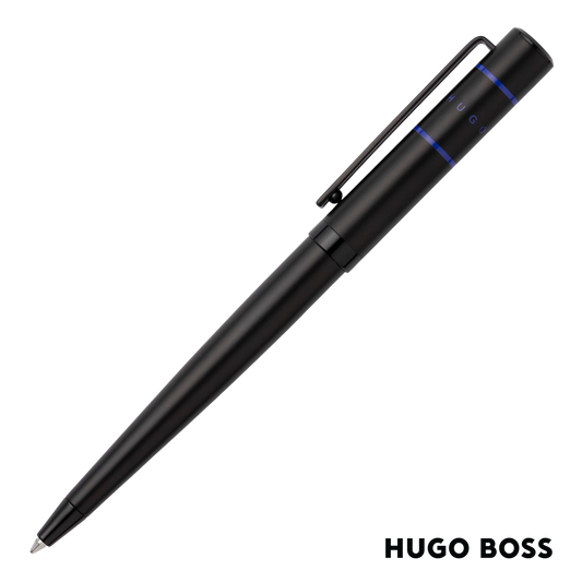 Hugo Boss Pen Ribbon Matrix Blue Ballpoint (HSC2414L)