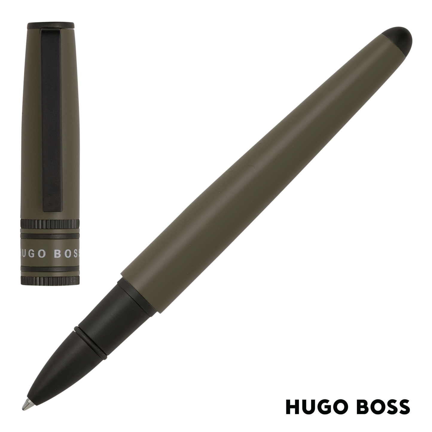 Hugo Boss Pen Illusion Gear Khaki Rollerball (HSV2125T)
