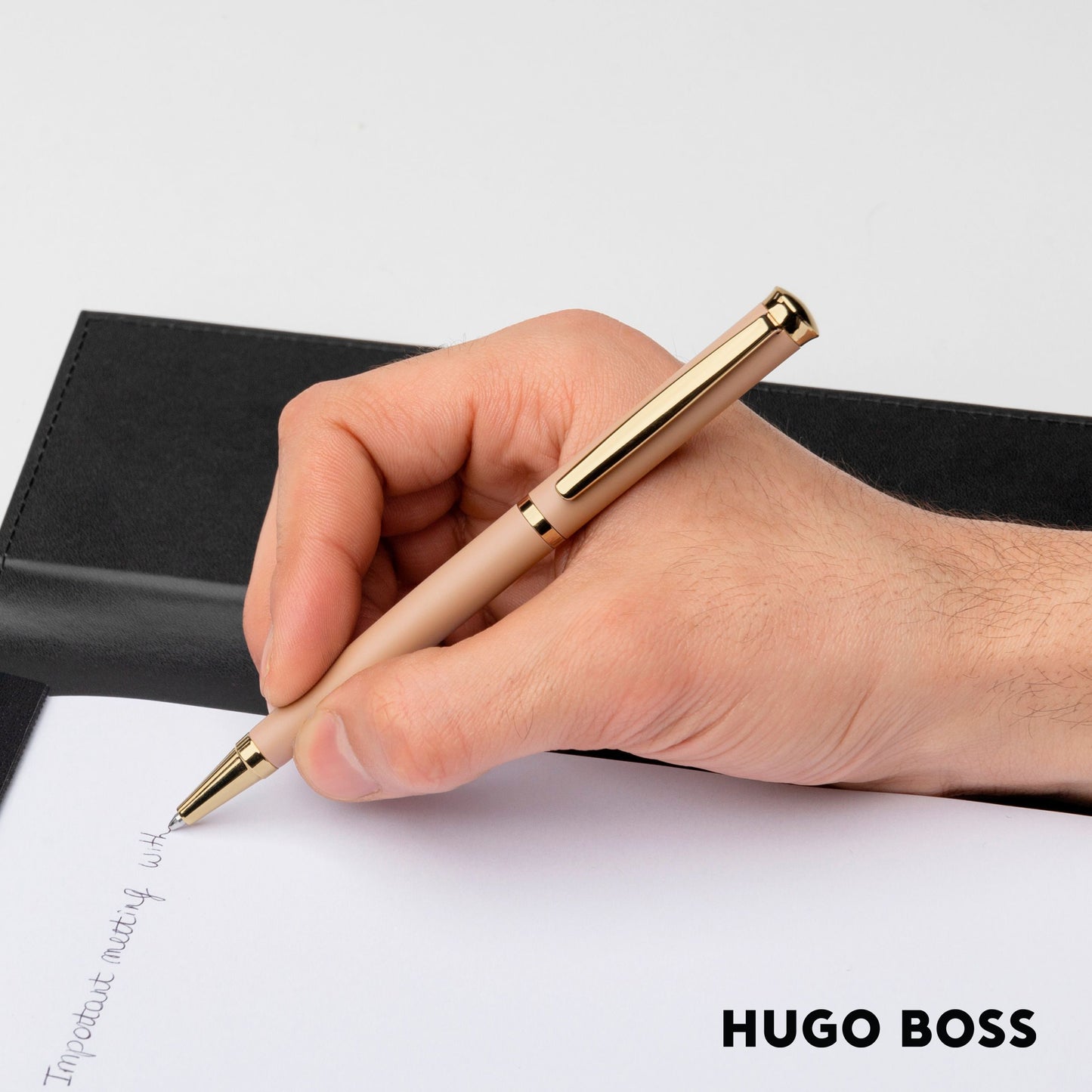 Hugo Boss Ballpoint Pen Sophisticated Matte Nude (HSC3114X)