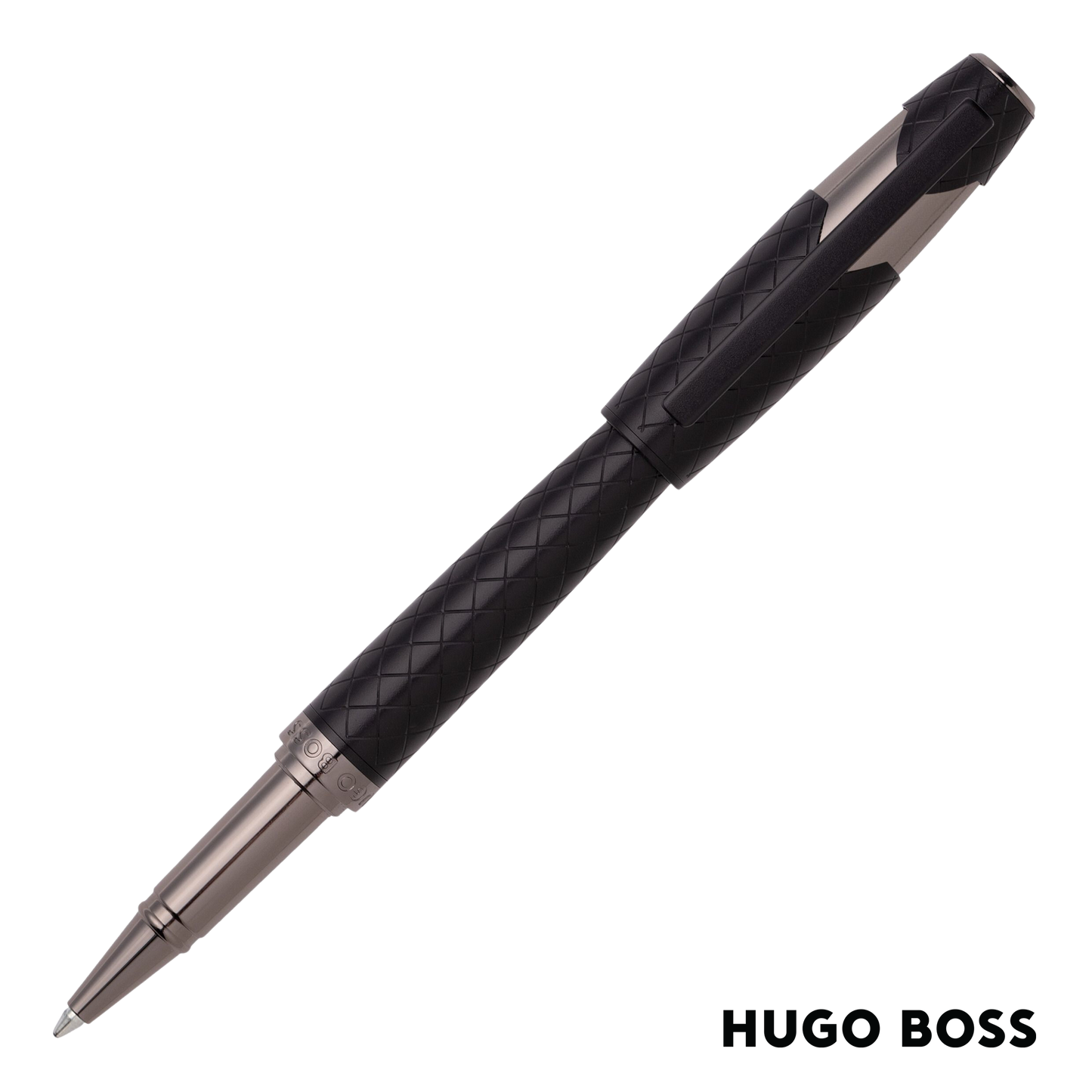 Hugo Boss Pen Rollerball Chevron Black (HSS2525A)