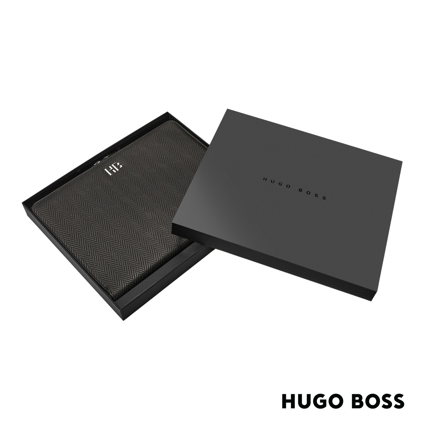 Hugo Boss Conference A4 Folder Herringbone (HTA106A)